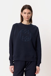 LR-NUKA 7 Sweatshirt Dark Blue Levete Room