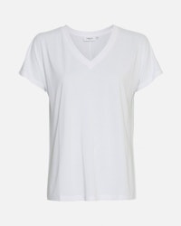 Fenya Modal V Neck Tee Optical Snow MSCH