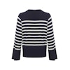 ZekeMW Knit Pullover Navy/White Stripe My Essential Wardrobe