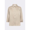 LR-Isla Solid Shirt 102 Plaza Taupe Levete Room