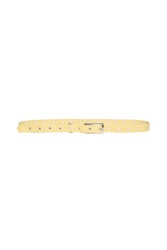 LetyGZ Eyelet Belt Dried Moss Gestuz