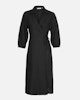 Jovene Ginia 3/4 Wrap Dress Black MSCH