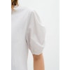 PayanaIW Woven Trim T-shirt Bright White InWear