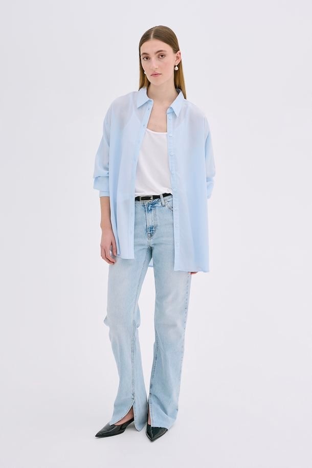 TullaMW Shirt Light Blue My Essential Wardrobe