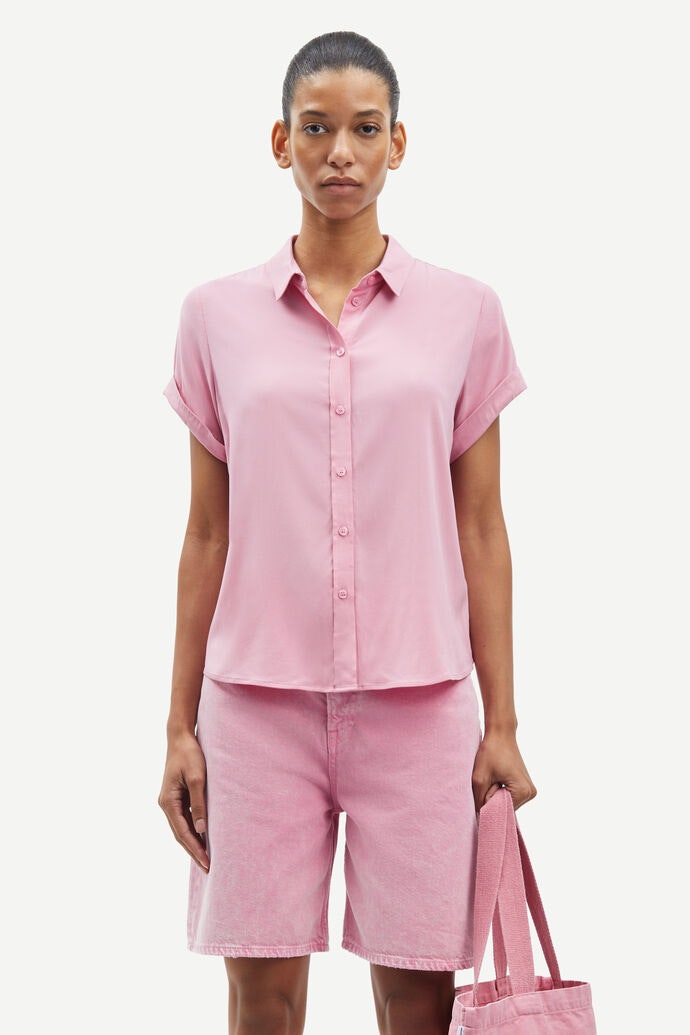 Majan SS Shirt 9942 Orchid Smoke Samsoe