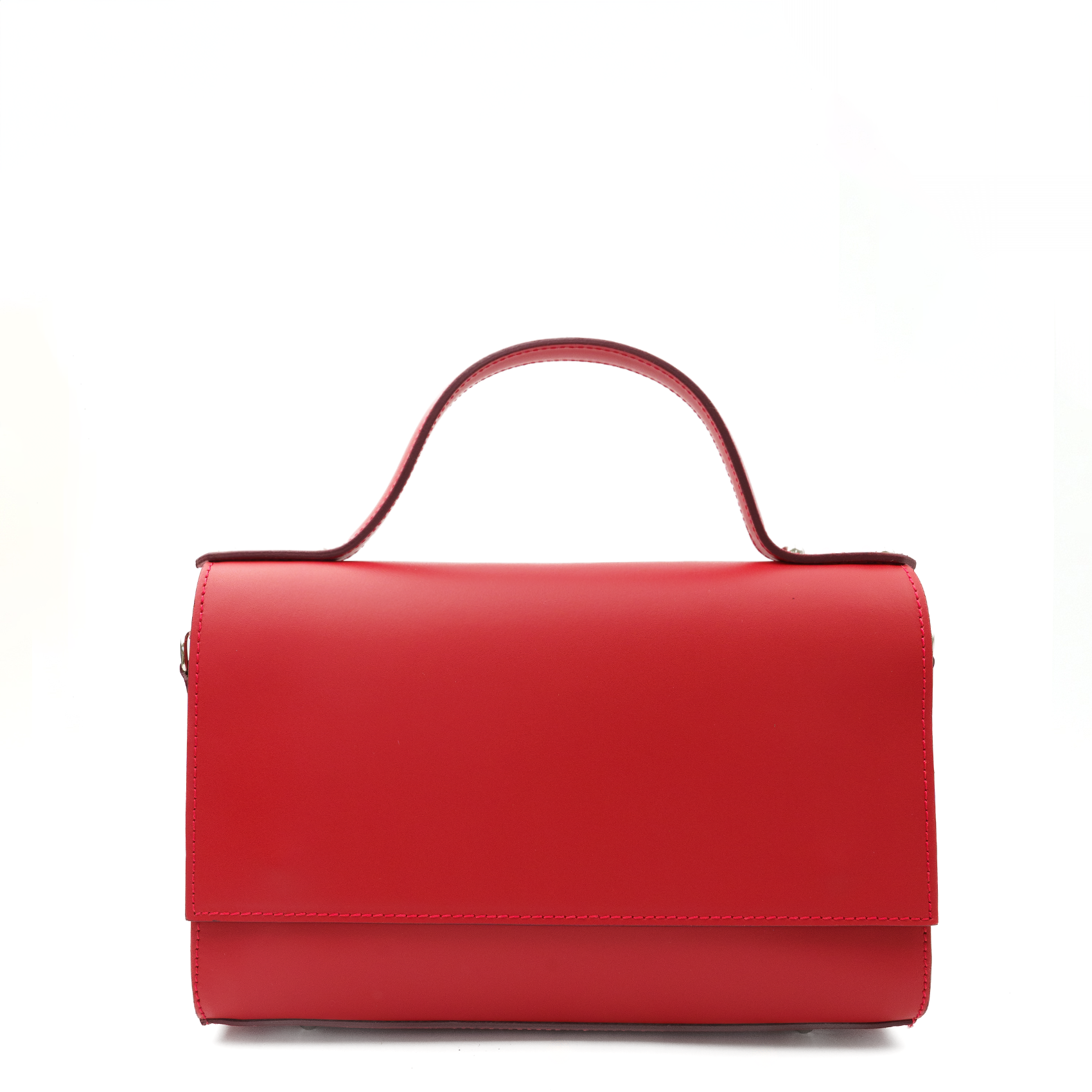 Palermo Leather Bag Red Latalia