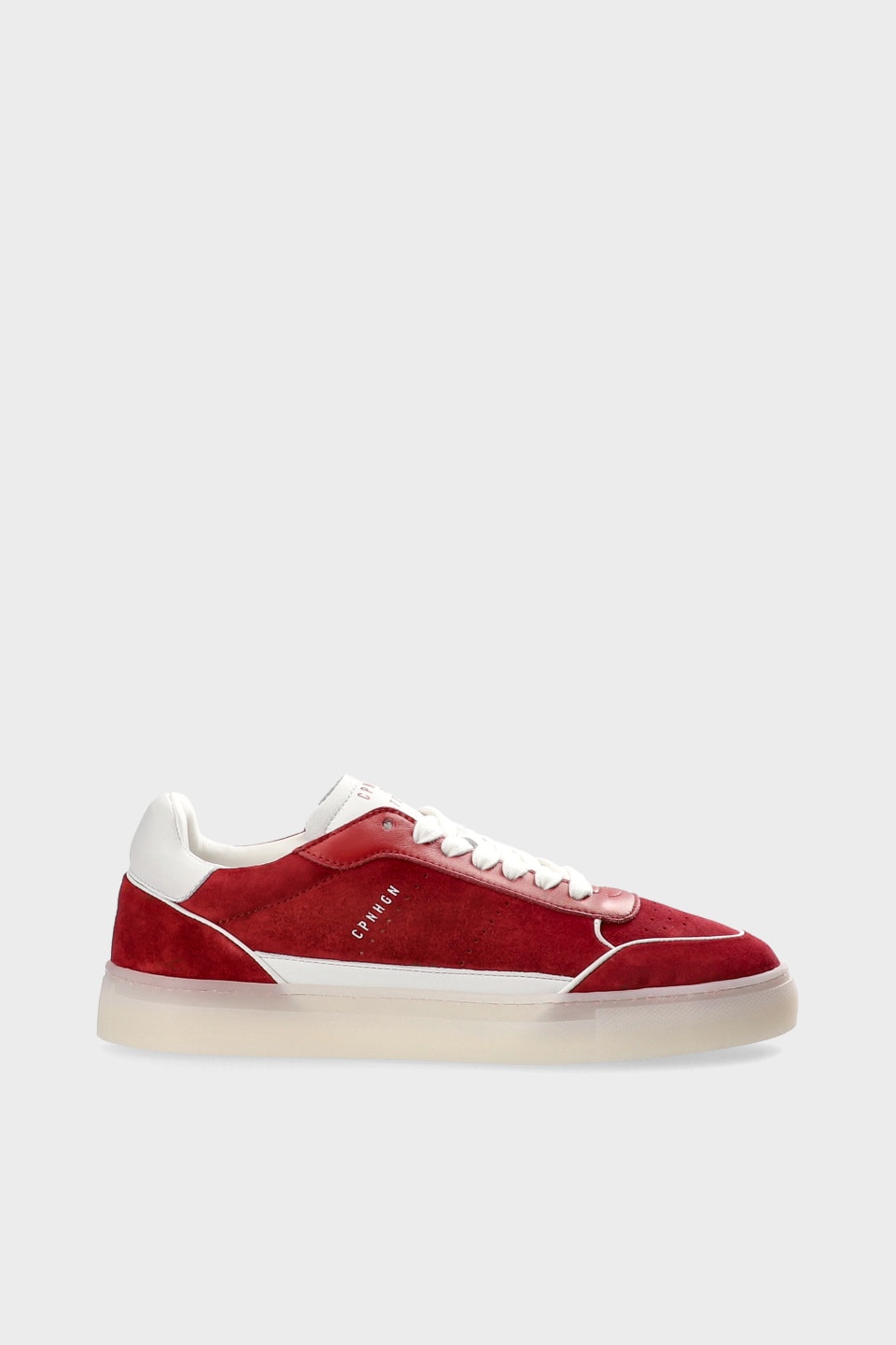 CPH253 x Toni Garrn Leather Mix Red/white Copenhagen Studios