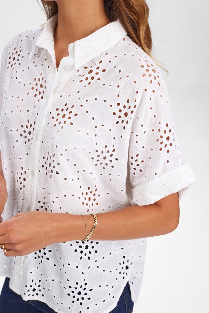 Karissa Shirt Bright White Nümph