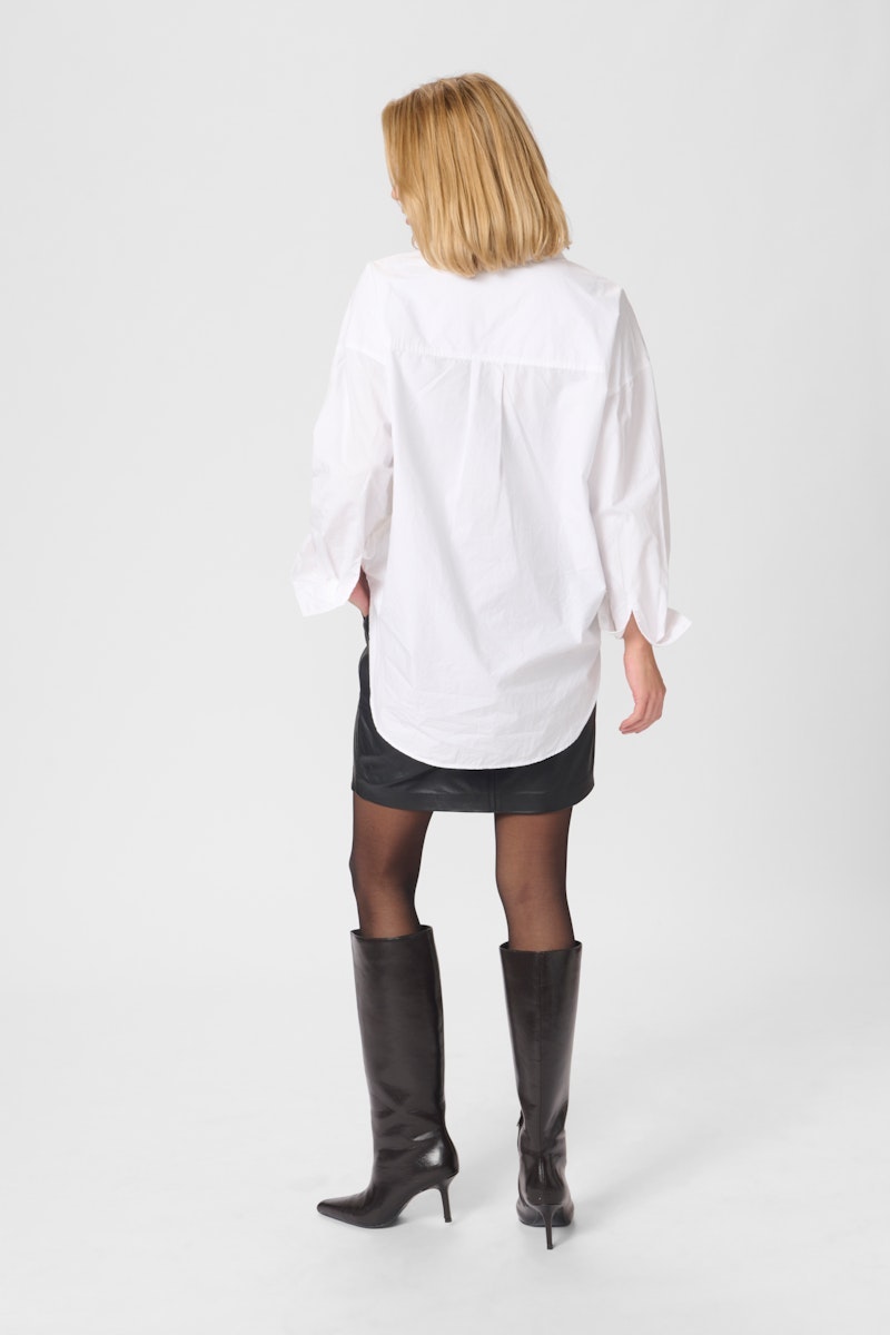 SunnaMW Boxy Shirt Bright White My Essential Wardrobe