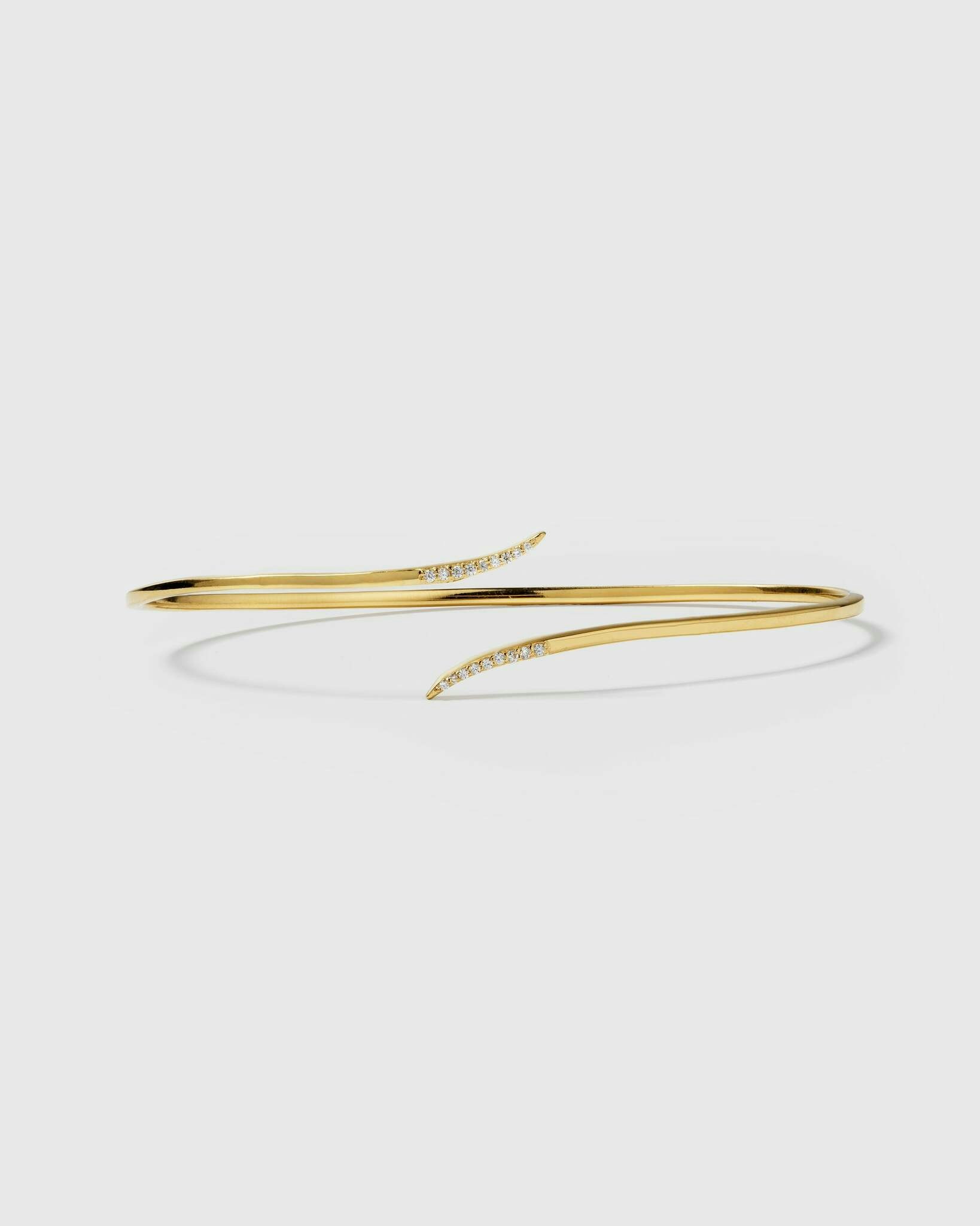 Sparkle Wrap Bangle Gold Syster P