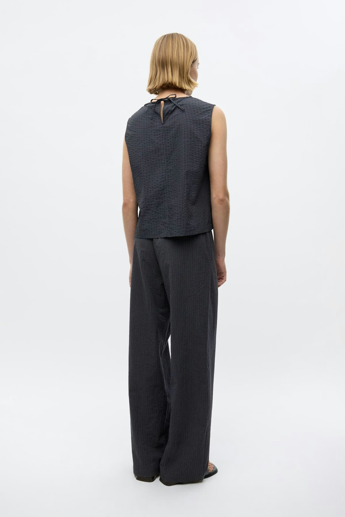 Enjayla Pants 7259 Asphalt Stripe Envii