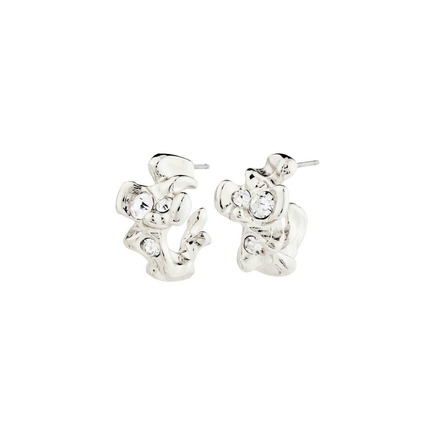 Sunset Earrings Silver Pilgrim