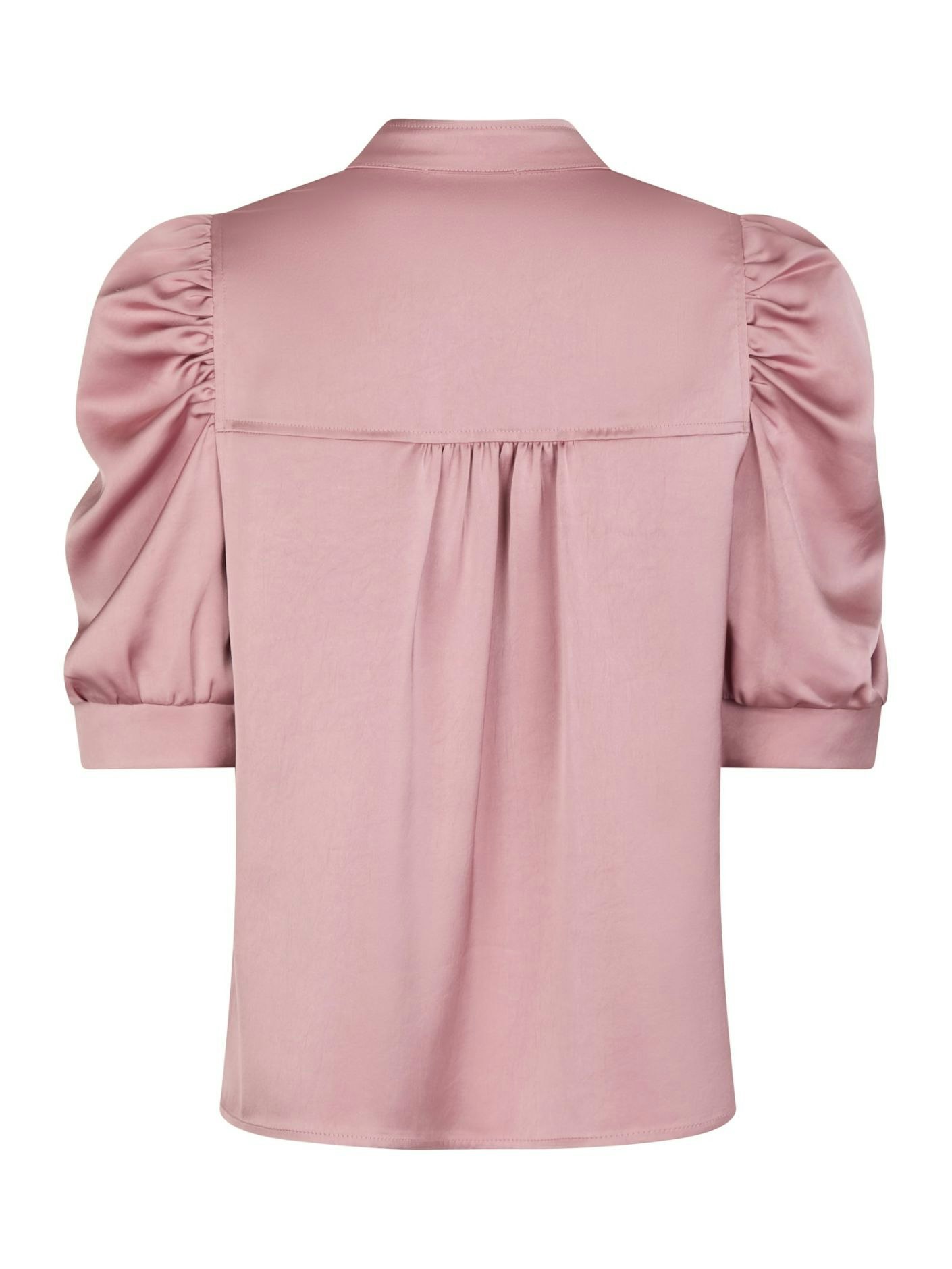 Roella Heavy Sateen Blouse Evening Rose Neo Noir
