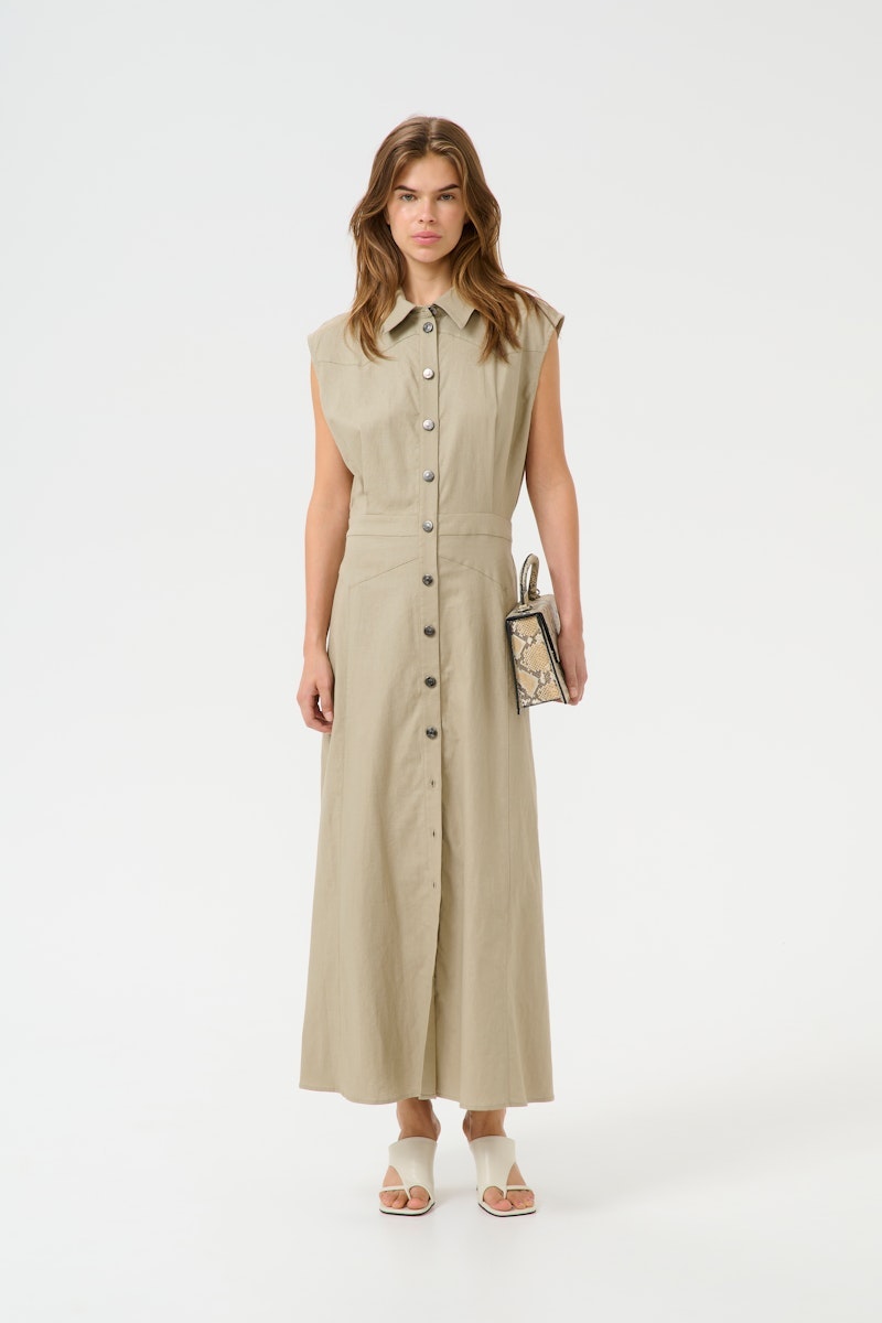 IzzaGZ Dress Silver Sage Gestuz