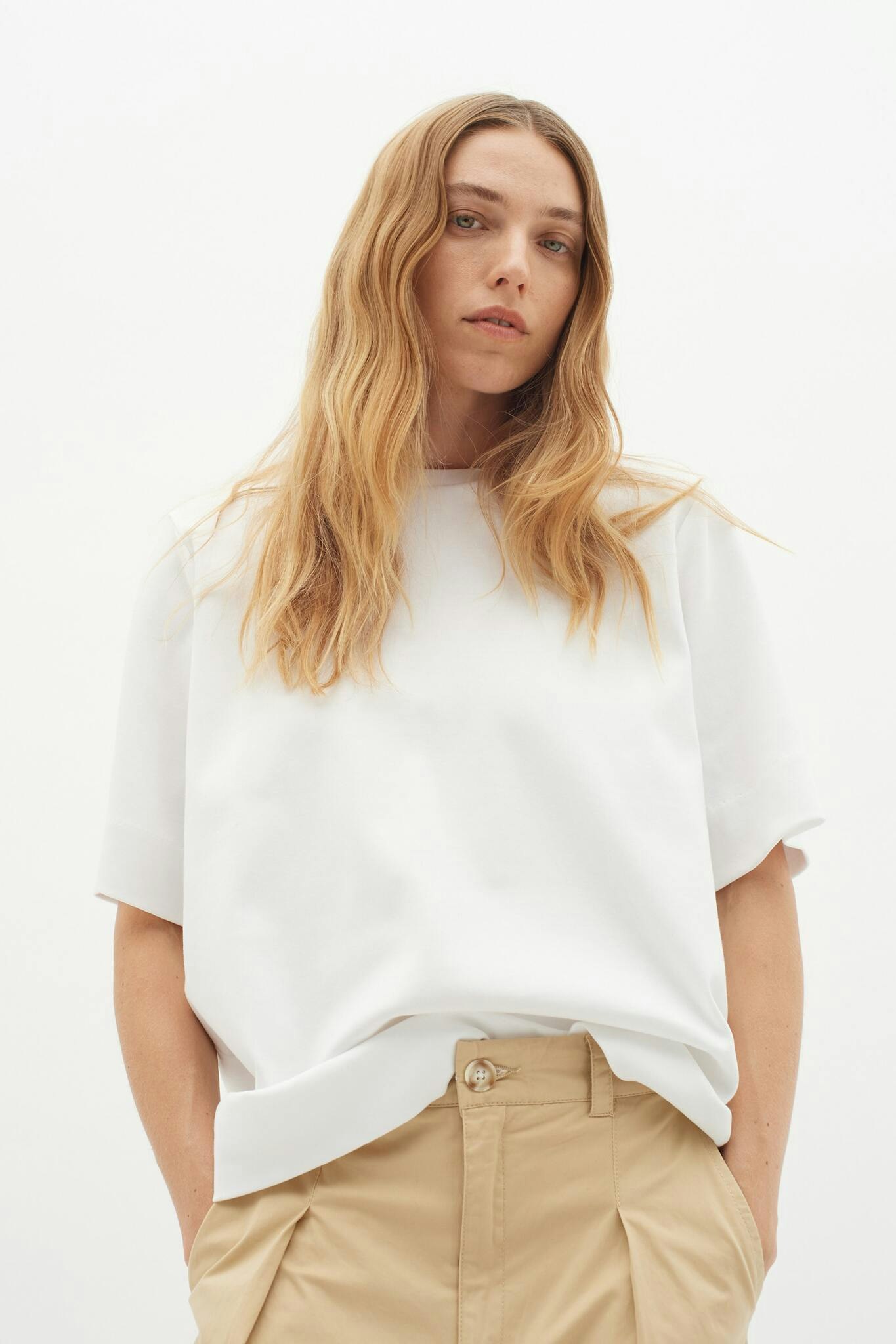 LukeIW Base Boxy Pure White InWear