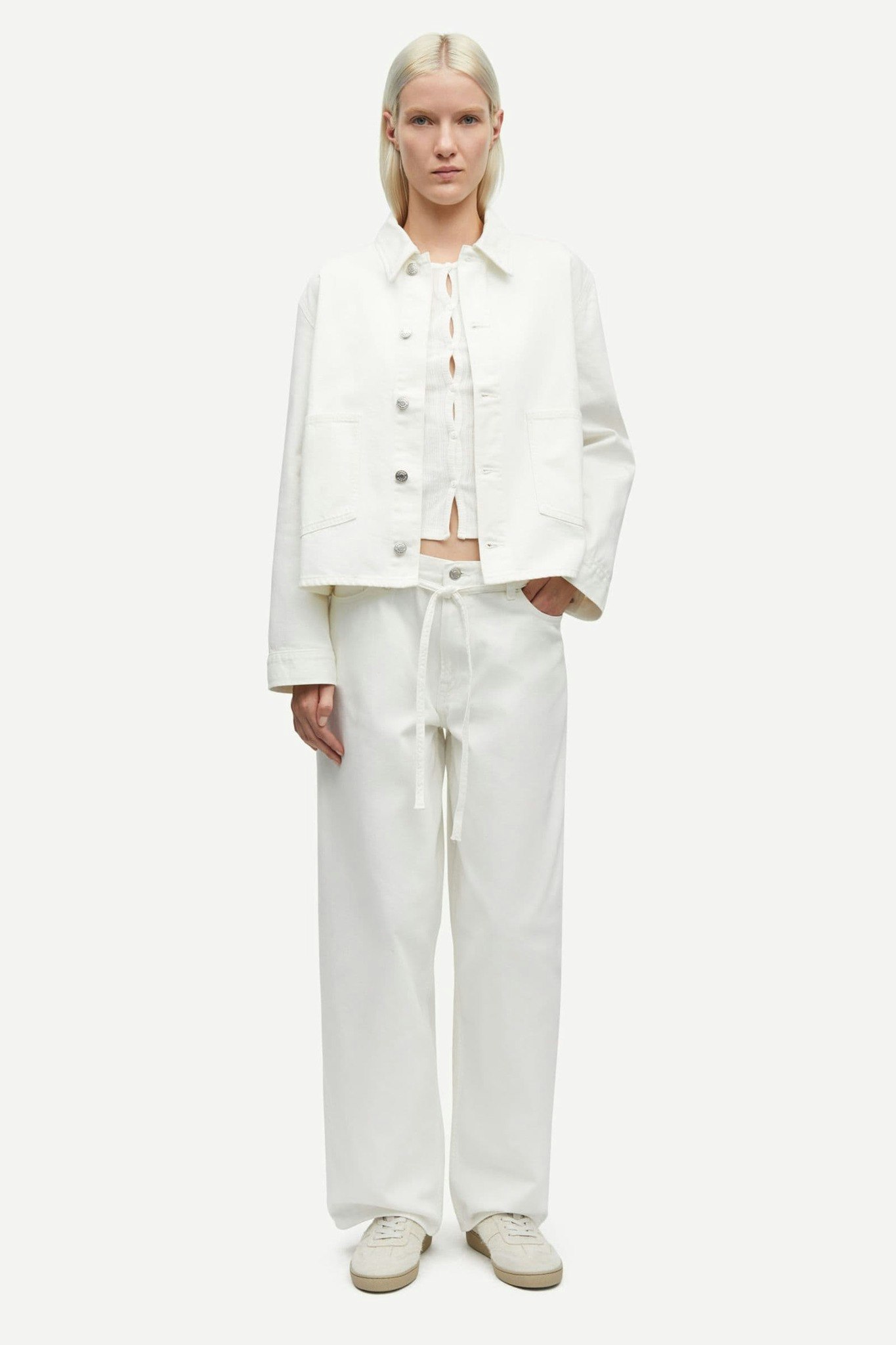 Sanadina Jacket 15620 White Rock Samsoe Samsoe
