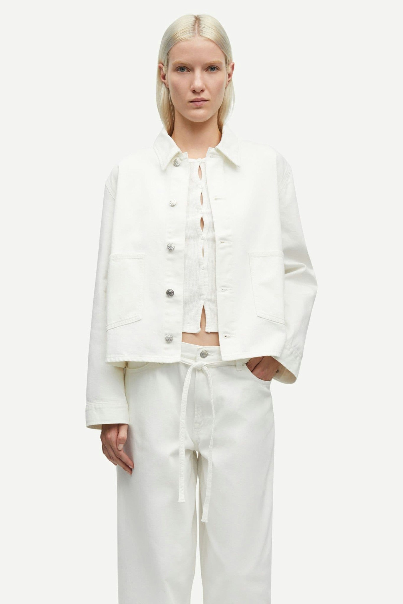 Sanadina Jacket 15620 White Rock Samsoe Samsoe