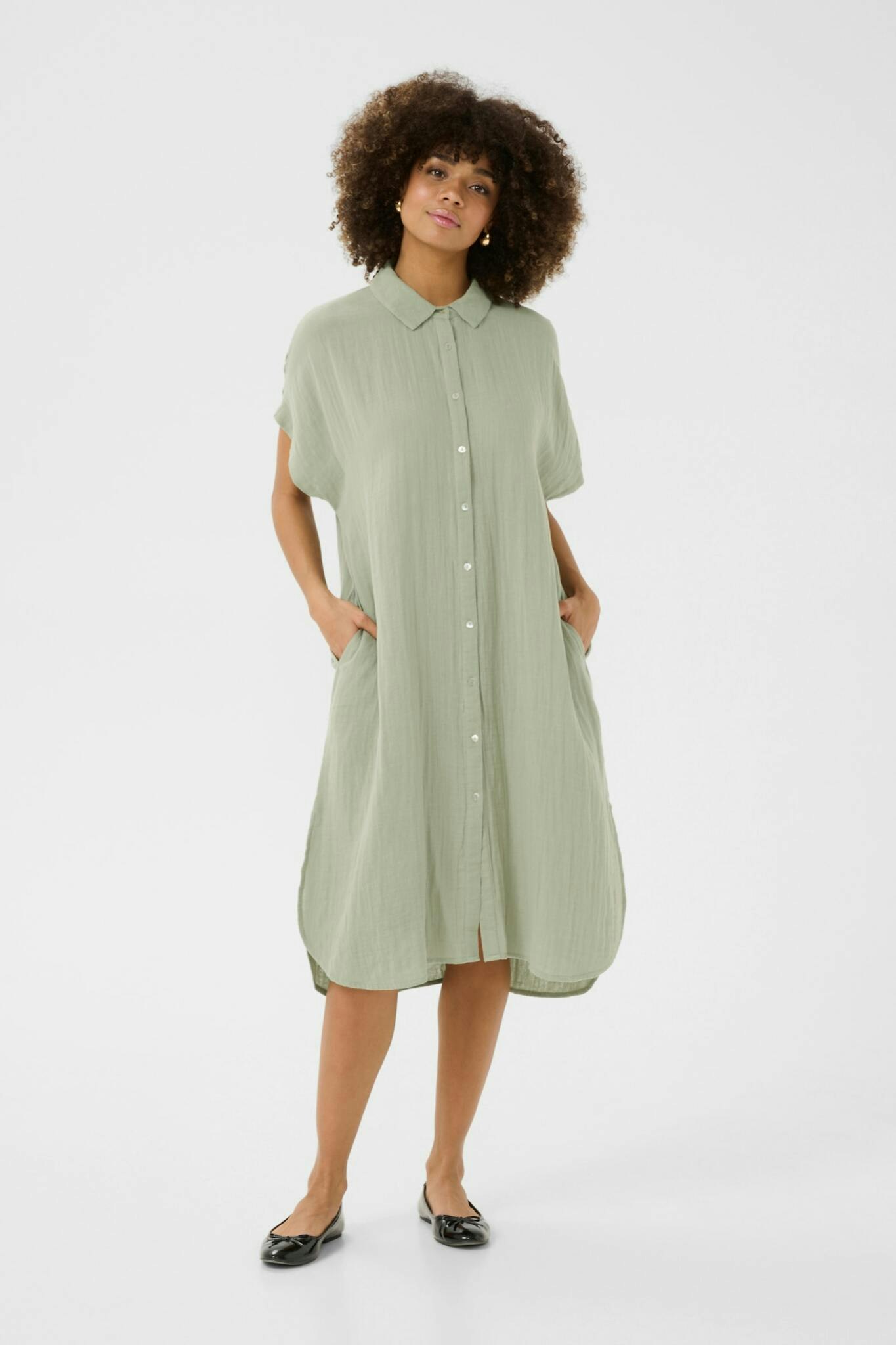 Elina Kaftan Dress Seagrass Culture