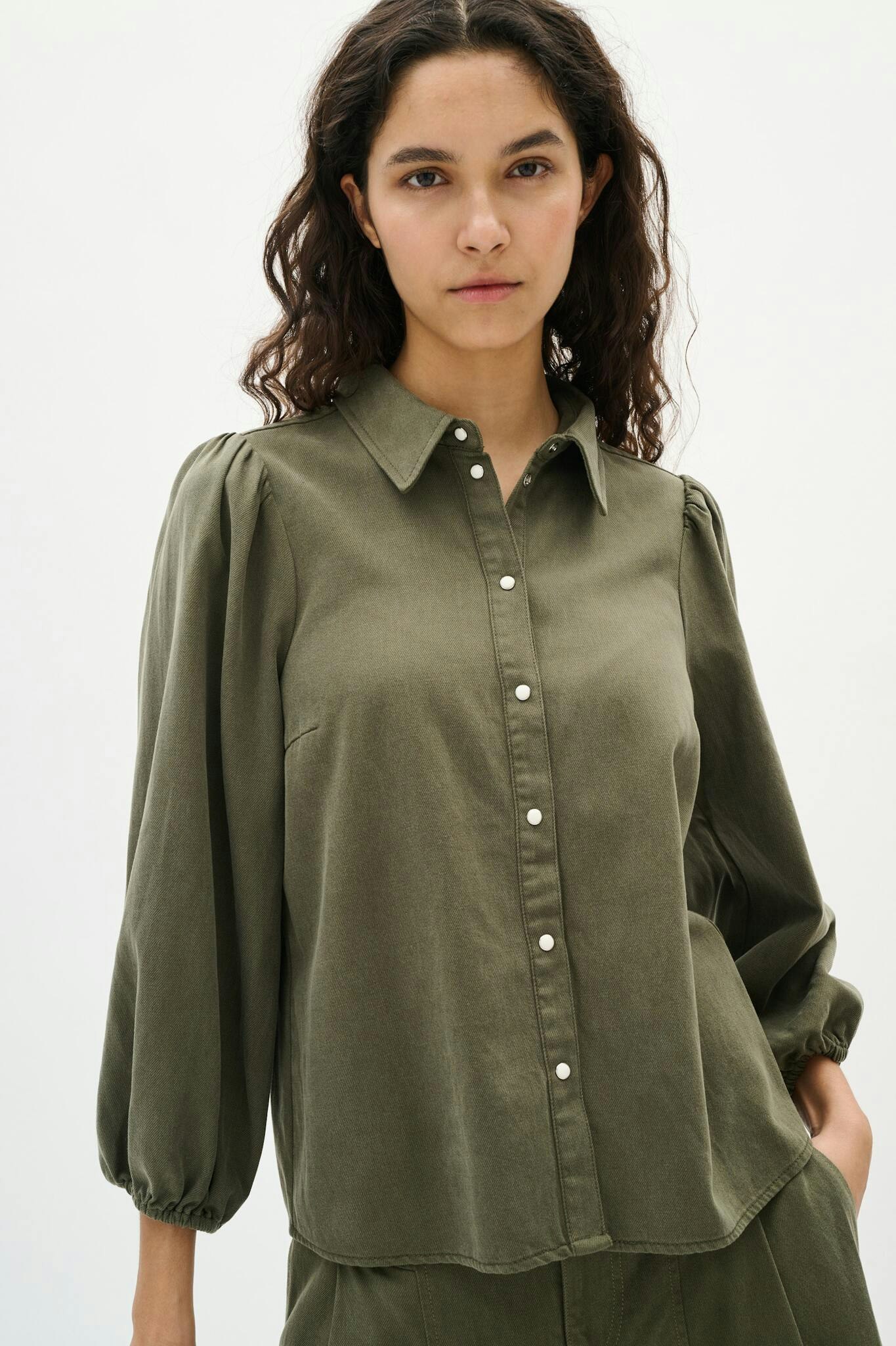 BallariIW Shirt Dusty Olive InWear