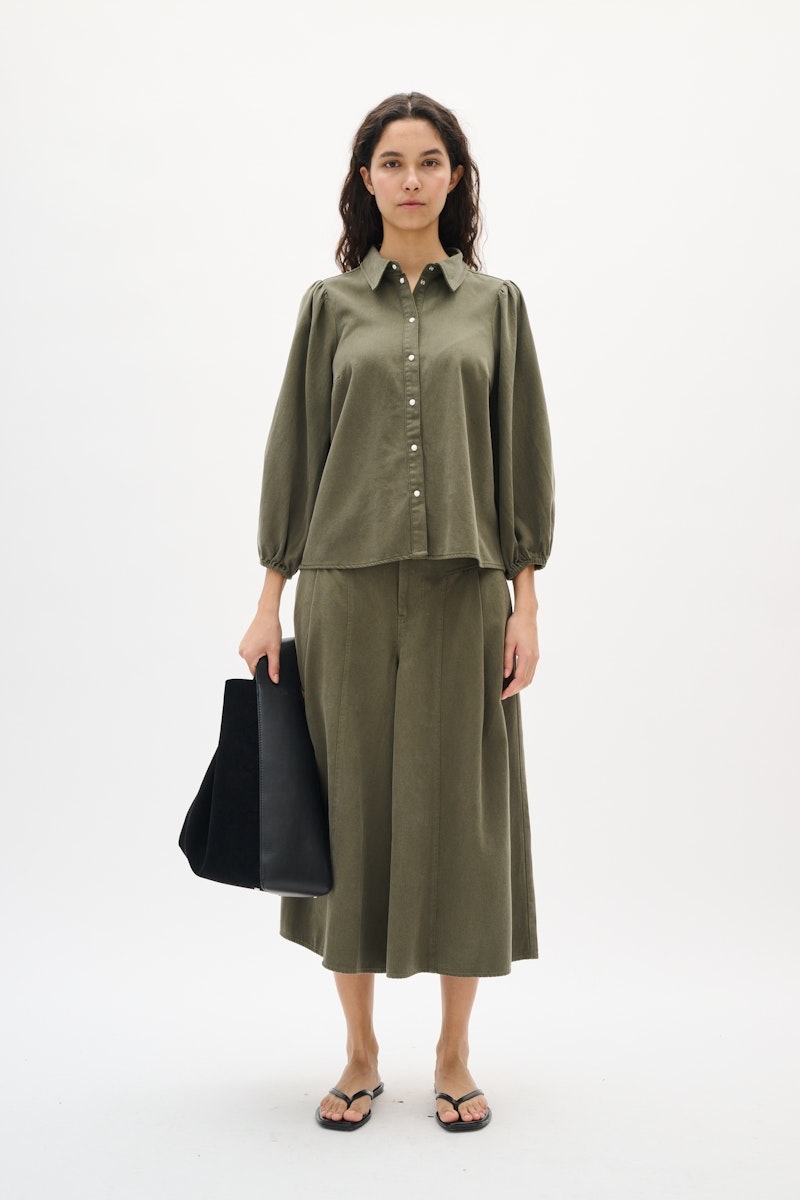 BallariIW Shirt Dusty Olive InWear