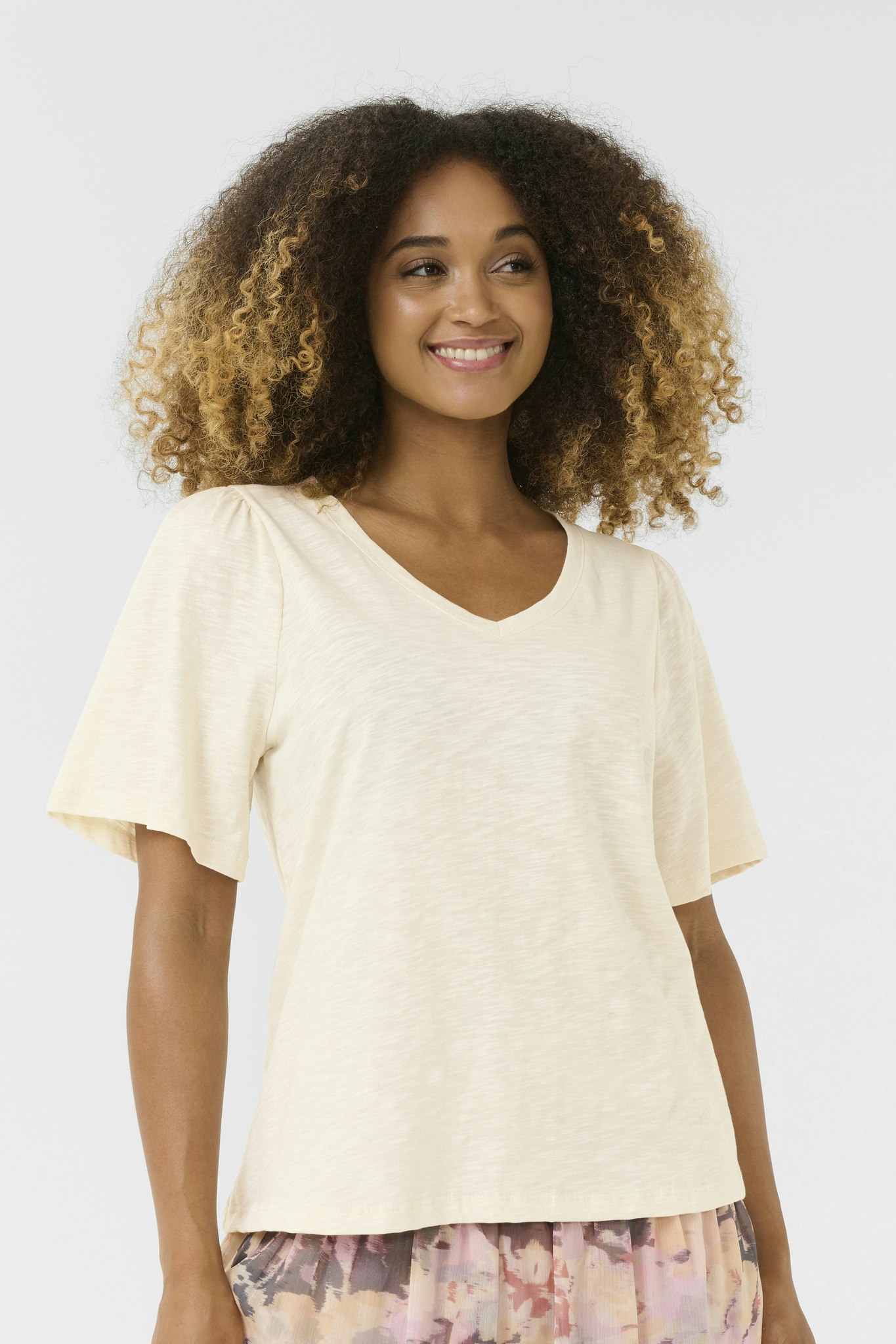 Biana Foil T-shirt Whitecap Culture