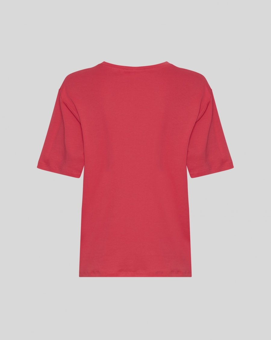 Melea Icon Tee Rose Red/Azalea MSCH