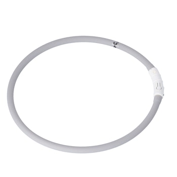 Dogman Blinkhalsband LED Grå 20-65cm