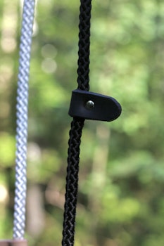 Retriverkoppel- 190 mm - 10 mm - Svart
