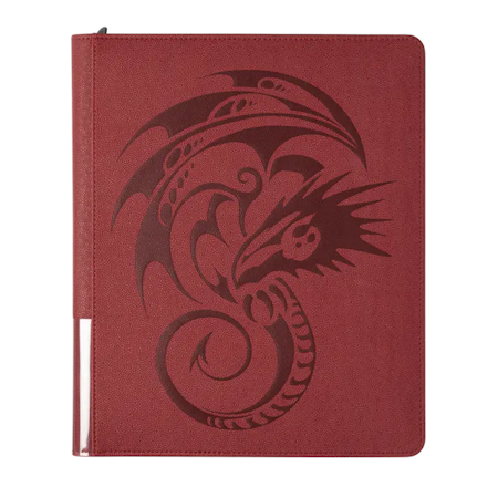 Card Codex Zipster Binder - Regular - Blood Red