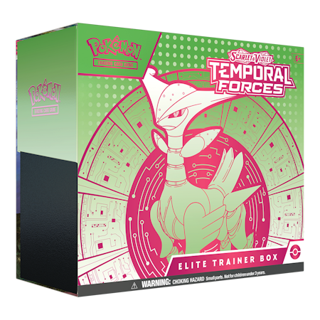 Scarlet & Violet Temporal Forces Iron Leaves ETB