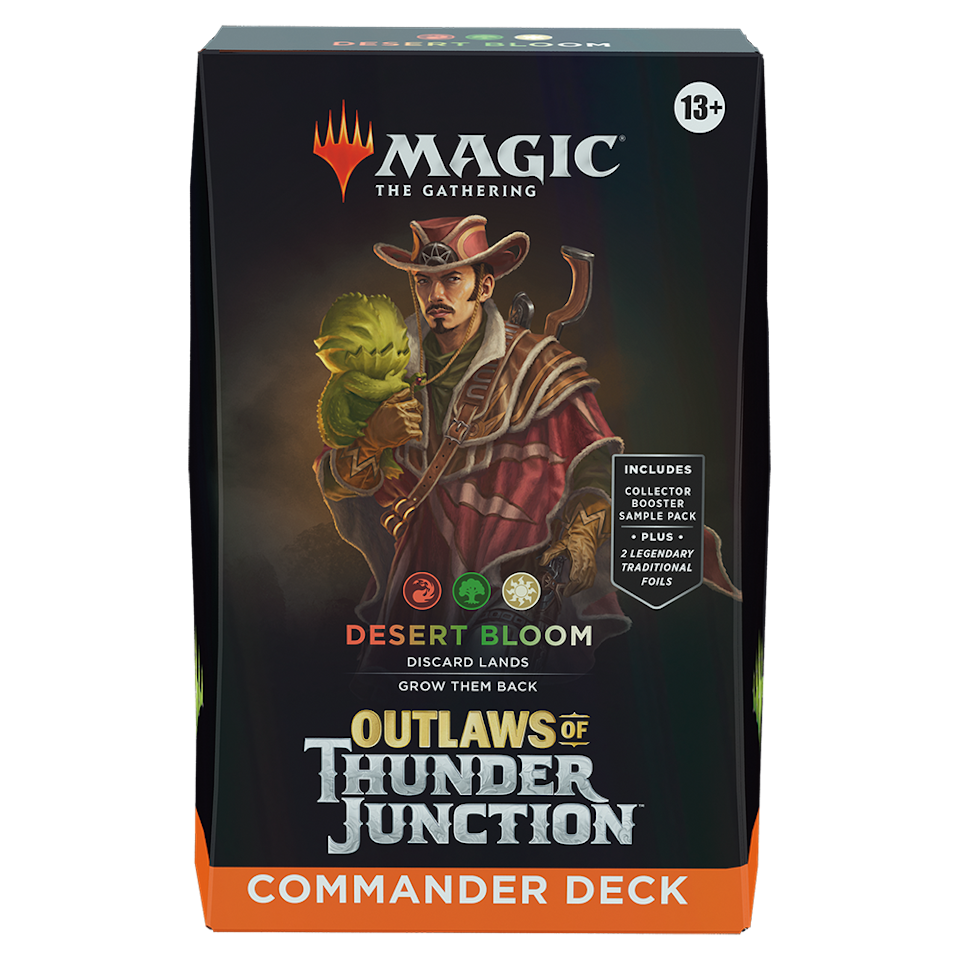 Outlaws of Thunder Junction Commander Deck Desert Bloom