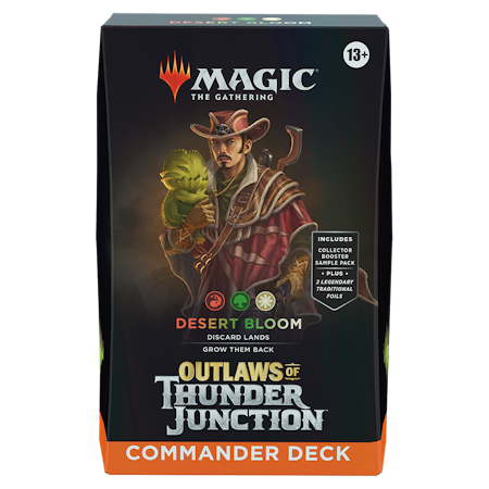 Outlaws of Thunder Junction Commander Deck Desert Bloom