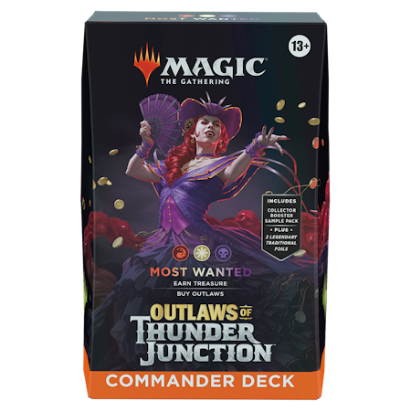 Outlaws of Thunder Junction Commander Deck Most Wanted
