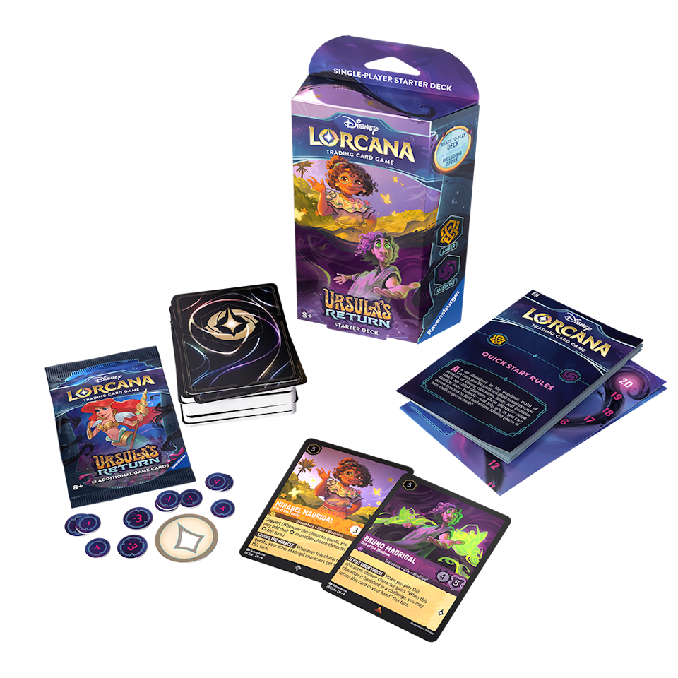 Lorcana - Ursula's Return Starter Deck Amber/Amethyst