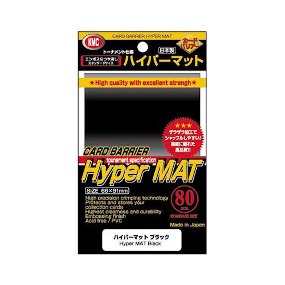 KMC Hyper Mat Black 80 st