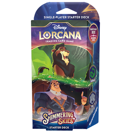 Lorcana Starter Deck Set 5 Emerald/Steel