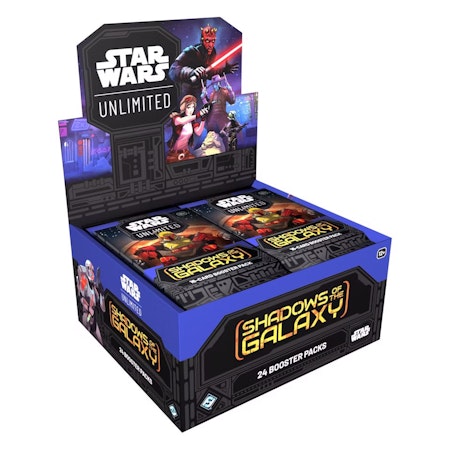 SWU Shadows of the Galaxy Booster Display