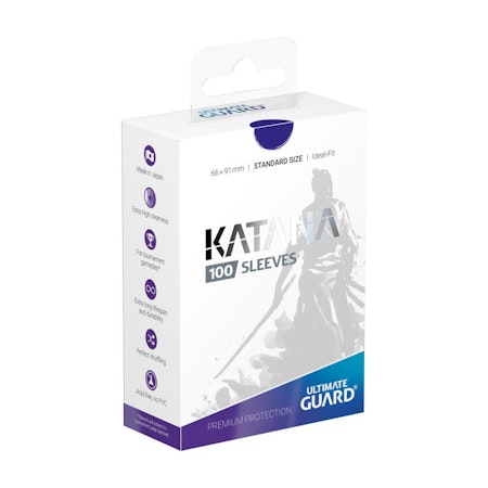 Katana Sleeves Standard Size Blue