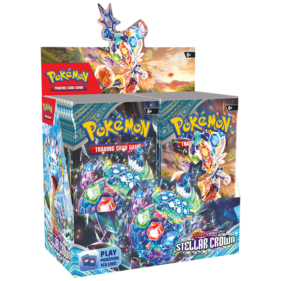 Stellar Crown Booster Box Display