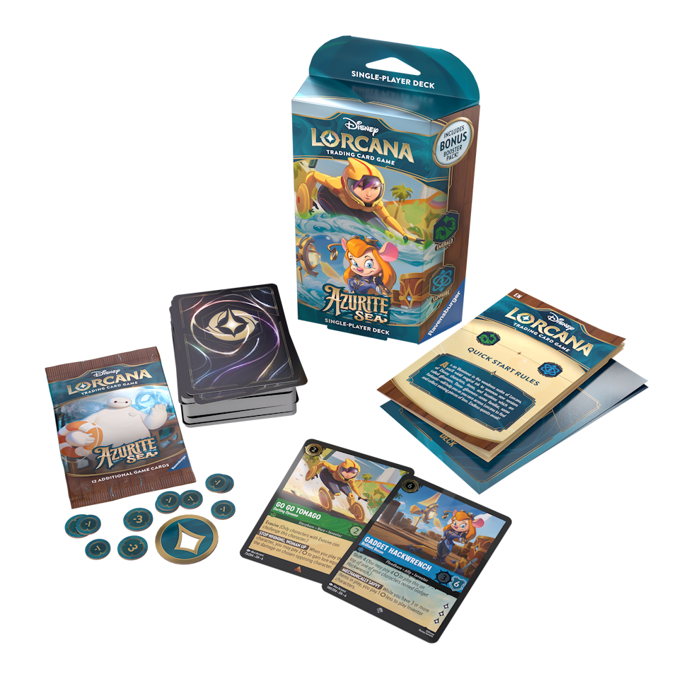 Lorcana - Azurite Sea Starter Deck Emerald/Sapphire
