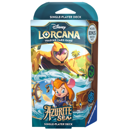Lorcana - Azurite Sea Starter Deck Emerald/Sapphire