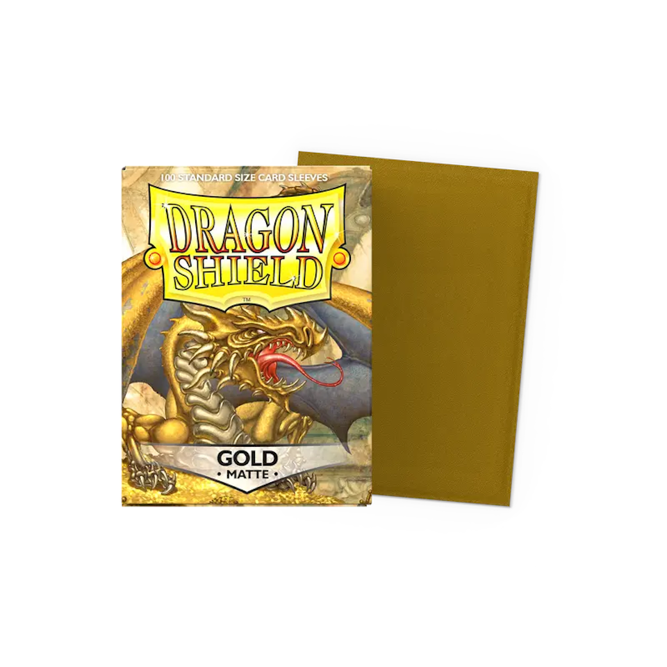 Dragon Shield Matte - Gold