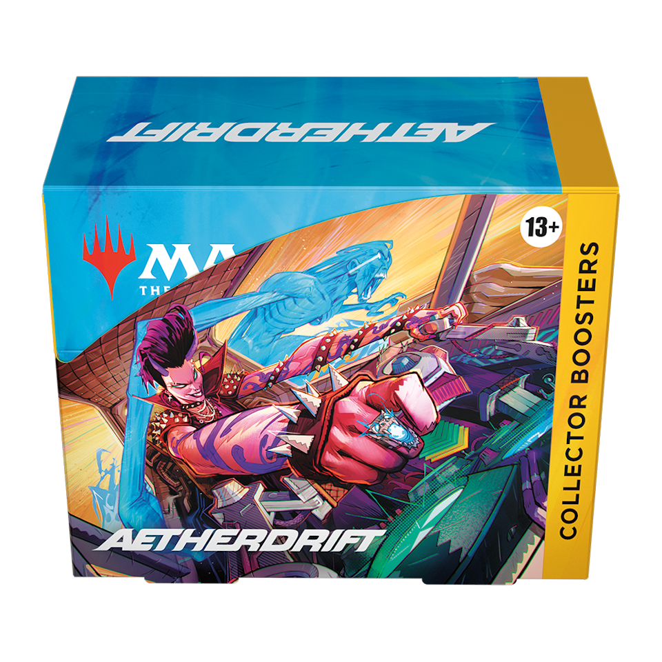 MTG: Aetherdrift Collector Booster Display