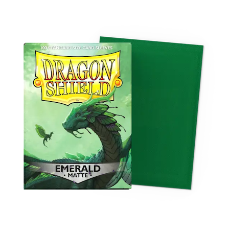Dragon Shield Matte - Emerald