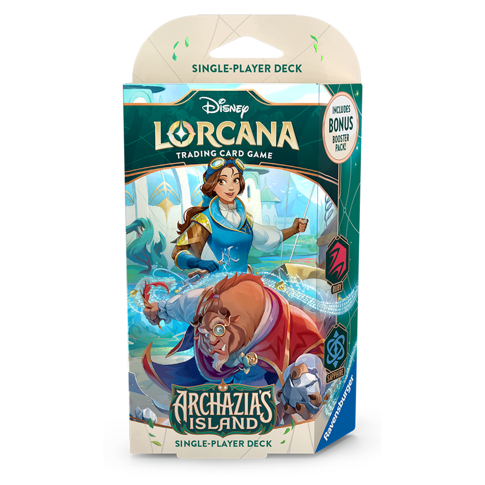 Lorcana: Archazia's Island Startlek: Ruby Sapphire