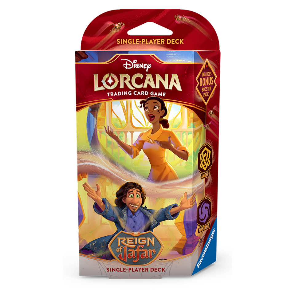 Lorcana Reign of Jafar Starterdeck: Amber/Amethyst