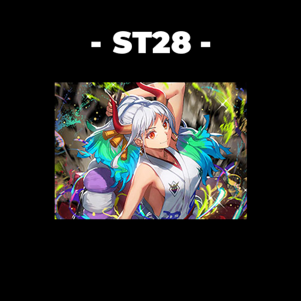 One Piece STARTER DECK -GREEN/YELLOW Yamato- [ST-28]