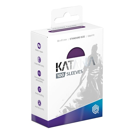 Katana Sleeves Standard Size Iris Bloom