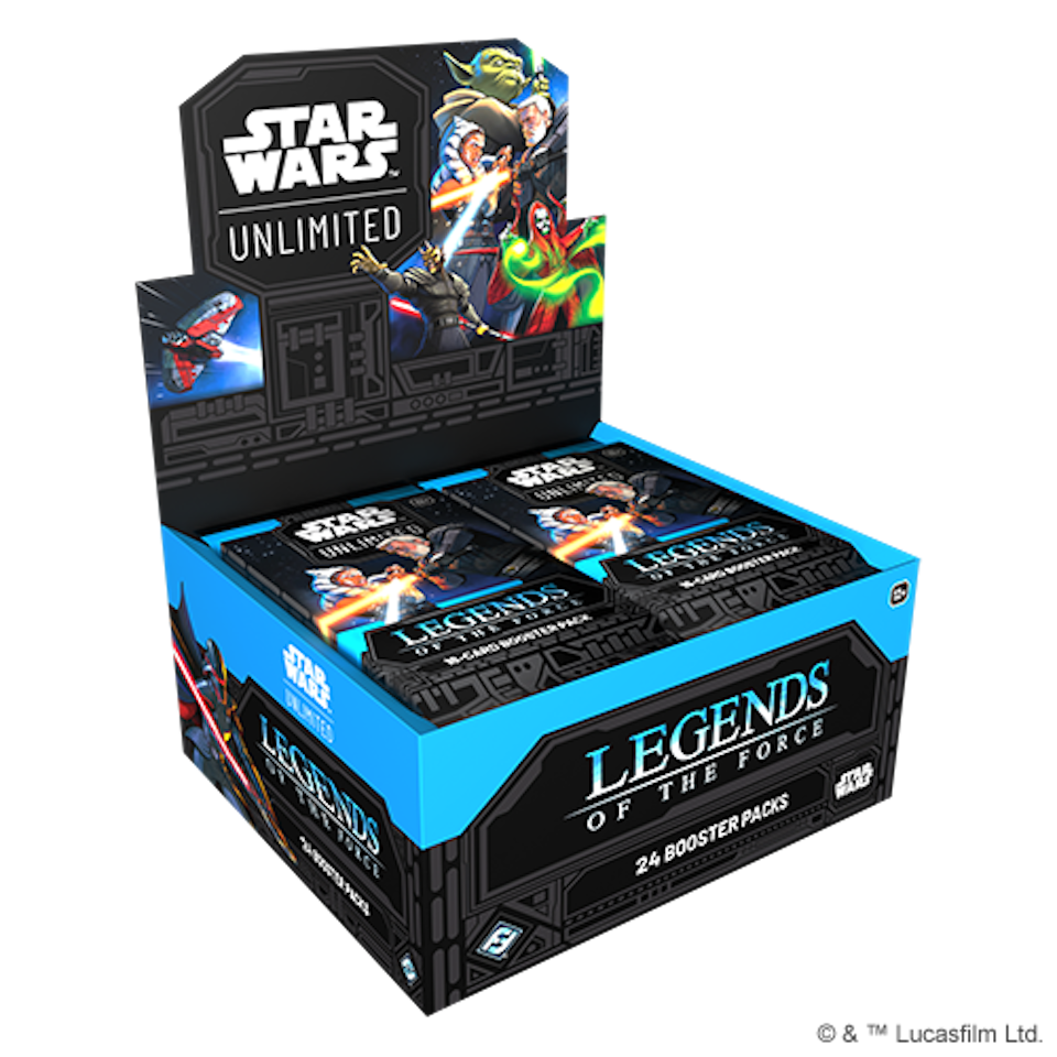SWU Legends of the Force Booster Display