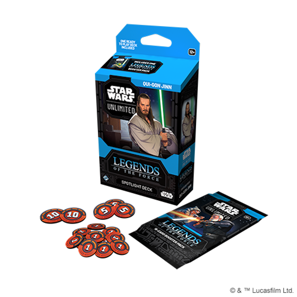 SWU: Legends of the Force Spotlight Deck: Qui-Gon Jinn